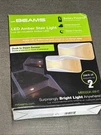 Mr Beams MB500A Wireless Battery Powered Dusk To Dawn Amber 2-PACK, White. Fixed Price $6.99.