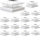 Volisun Solar Post Cap Light 16 Pack White, Rgb Color Changing - New. Fixed Price $89.25.