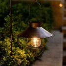 2PACK Solar Metal Hanging Lantern With Shepherd Hook Outdoor Led Garden Light.... Fixed Price $57.28.