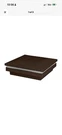 Set Of 4 Fiberon 5X5IN. Brown Integrated Led Flat Halo Deck Post Light. Fixed Price $45.95.