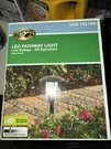 Hampton Bay Landscape Path Way Light Low Voltage Black Outdoor Led. Fixed Price $85.00.