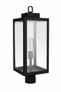 Craftmade ZA6825 Marin 24" Tall Post Light - Black. Fixed Price $142.20.