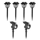 Portfolio 12X Brighter (15-LUMEN) 0.5-WATT Black Solar Integrated Led Path Light. Fixed Price $29.50.