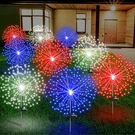 Solar Firework Stake Lights 9 Pcs 180 Led Modes Waterproof Red Blue Tujoe July. Fixed Price $89.99.