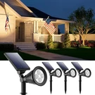 Solar Power Led Landscape Outdoor Garden Yard Pathway Lawn Stake Spotlight. Fixed Price $20.99.