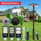11000W 360 Solar Street Light Outdoor 8500K Backyard Road Wall Lamp Dusk & Dawn. Fixed Price $14.81.