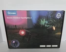 Govee H7094 Outdoor Spotlights 2 Rgbw Led Lighting 4-PACK Black New Open Box. Fixed Price $125.00.