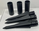 Malibu Landscape Tier Lighting 9 Replacement Stakes Round Stem Lot Of 3. Fixed Price $20.00.