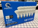 12PK Energetic Lighting Led Bulbs - BR30 E26 1500 Lumens, 3000K. Fixed Price $12.95.