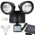 Dual Security Detector Solar Spot Motion Sensor Outdoor 22 Led Floodlight. Fixed Price $21.95.