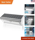 Ultra Bright 1100 Lumens Solar Outdoor Lights - Waterproof Motion Sensor. Fixed Price $72.34.