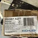 Kichler Textured Arch. Bronze Light 15087 Azt 50W Type MR-16 12V New Sealed Box. Fixed Price $70.00.