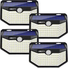 4 Pack Hmcity Solar Lights Outdoor Motion Sensor Waterproof Led Security Wall.... Fixed Price $31.49.