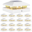 Volisun 4X4 Post Cap 16PACKSOLAR Fence - Lights Outdoor. Fixed Price $121.58.