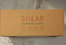 Solar 8 Pack Pathway Lights Outdoor Waterproof Long Lasting Black Auto On/off. Fixed Price $26.99.