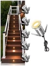 Malory 6-PACK Recessed Led Deck Light, 1W 2700K 12V Low Voltage Landscape Lig.... Fixed Price $93.83.
