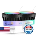 Gardencoin MR16 Led Color Changing, Rgbcw Smart GU5.3 Bulbs Dimmable,. Fixed Price $76.98.