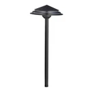 Kichler 16124BKT27 Round Tiered 2700K Led Path Light In Textured Black. Fixed Price $259.99.