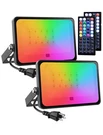 Led Light Outdoor 500W Equiv, 50W Rgbw Color Changing Floodligh.... Fixed Price $77.88.