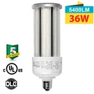 36W Led Corn Bulb E26 Base Garage Warehouse High Bay Outside Lights 5000K. Fixed Price $31.59.