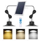 Niorsun Solar Indoor Lights Outdoor, Led Pendant 3 2-PACK, Black. Fixed Price $101.87.