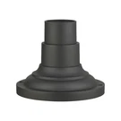 Livex Outdoor 8" Pier Mount Adapter, Textured Black 78216-14. Fixed Price $89.96.