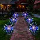 Solarera Garden Firework Lights Outdoor 6 Pack 120 Leds, Colorful. Fixed Price $71.05.