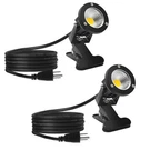 Taysing Led Spot Lights Plug Outdoor Indoor 7W 3000K 6.6FT Power Cor.... Fixed Price $44.55.