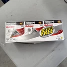 Philips 90W Halogen Flood Light Bulbs Pack Indoor/outdoor PAR38 Tested. Fixed Price $24.99.