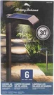Tommy Bahama Led Solar Path Light, 6 Pack Die-cast Aluminum 30 Lumen Waterproof. Fixed Price $79.95.