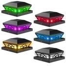 T-sun Solar Post Cap Lights 6 Pack Outdoor Waterproof Rgb Color Changing. Fixed Price $101.98.