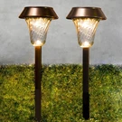 Enchanted Spaces 2 Pack Super Size 6" Diameter Bronze Solar Path Light With L.... Fixed Price $79.11.