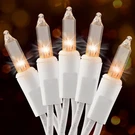 Christmas Lights Clear White 50 Count, 13FT Incandescent Mini String P.... Fixed Price $15.89.