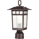 Nuvo Lighting 60/5955 Cove Neck 14 Inch Rustic Bronze Post Lantern, Small. Fixed Price $83.99.