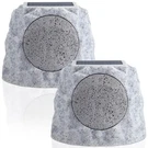 Nicebuy Solar Rock Speakers Pack Model PB-240403 Rgb Lights. Fixed Price $209.99.
