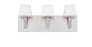 Eurofase Anglo 19-IN 3-LIGHT Satin Nickel Transitional Vanity. Fixed Price $159.99.
