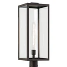 Kichler Branner Light Outdoor Post Lantern, Olde Bronze/clear - 59115OZ. Fixed Price $359.99.
