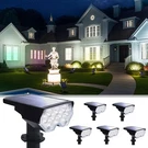 6 Pack Solar Powered Outdoor Spot Lights Outside Waterproof 20 Leds Landscape.... Fixed Price $115.08.
