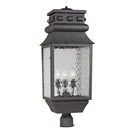 47062-3 Elk Lighting Forged Lancaster Outdoor Post Lamp Charcoal. Fixed Price $475.00.