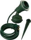 Woods Outdoor Floodlight Fixture With Stake (6-FEET Cord; 6-FOOT Cord, Green. Fixed Price $19.29.