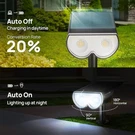 Consciot Solar Spot Lights Outdoor, 16 Leds IP67 New. Fixed Price $45.00.