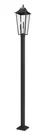 Z-lite 5008PHXLS-536P Gannon Light 124" Tall Post Black. Fixed Price $999.60.