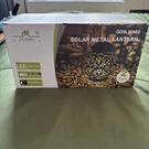 2 Pack Outdoor Solar Hanging Lantern Lights Decorative For Garden!. Fixed Price $26.00.