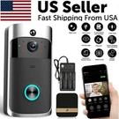 Smart Wireless Wifi Video Doorbell Phone Ring Intercom Security Camera. Fixed Price $44.89.