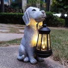 Qobumy Solar Outdoor Garden Statue With Led Light,dog Lights Lanter.... Fixed Price $37.94.