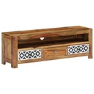 Tv Stand Unit Sideboard Console Media Cabinet Solid Acacia Wood Vidaxl. Fixed Price $243.99.