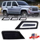 2X Smoke Front Bumper Switchback Led Parking Signal Light For 08-12 Jeep Liberty. Fixed Price $99.99.