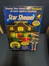 Star Shower Laser Light Outdoor Holiday Projector Weather Resistant Nib. Fixed Price $30.00.