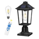 Solar Lamp Post Light, Hwh Dusk To Dawn Outdoor Fixtures With Pier.... Fixed Price $98.09.