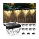 Melunar 12 Pack Solar Deck Lights Outdoor, Step Waterproof For O.... Fixed Price $40.56.